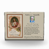 イエス・キリストの葬儀の記念の記憶- フォトブロック (正面)