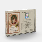 イエス・キリストの葬儀の記念の記憶- フォトブロック (左)