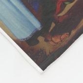 イエス・キリストの降臨 フリースブランケット (角)