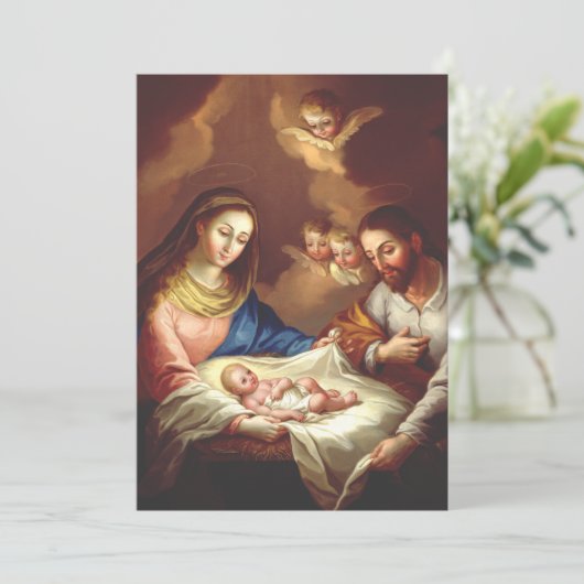 イエス・キリストの降誕 招待状 (スタンド正面)