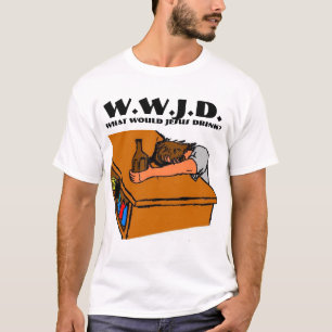 イエス・キリストの飲み物2何が Tシャツ
