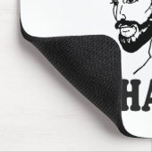 イエス・キリストの髭そり マウスパッド (コーナー)