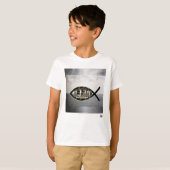 イエス・キリストの魚2 Tシャツ (正面フル)