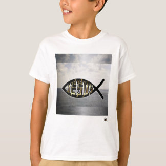 イエス・キリストの魚2 Tシャツ