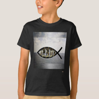 イエス・キリストの魚2 Tシャツ