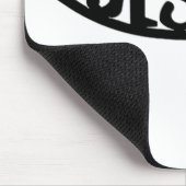 イエス・キリストの魚(マウスパッドの黒) マウスパッド (コーナー)