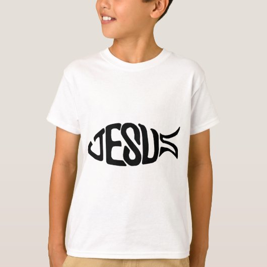 イエス・キリストの魚 Tシャツ (正面)