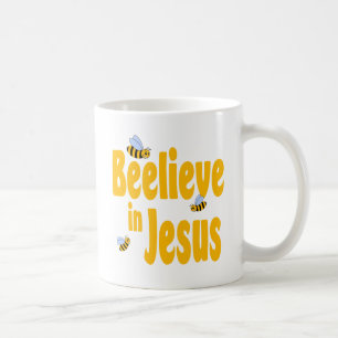 イエス・キリストのBeelieve コーヒーマグカップ
