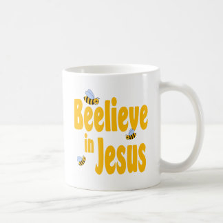 イエス・キリストのBeelieve コーヒーマグカップ