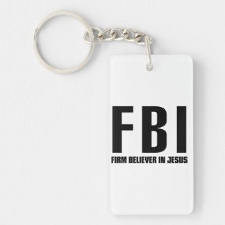 イエス・キリストのFBIの固く信じている人 キーホルダー