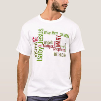 イエス・キリストのTシャツのクリスマスの誕生 Tシャツ