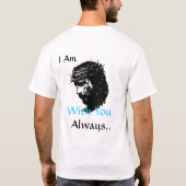 イエス・キリストのTシャツ Tシャツ (裏面)