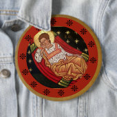 イエス・キリストのUnsleeping目アイコン 缶バッジ (インサイチュ)