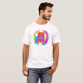 イエス・キリストはあなたの罪のために染まりました Tシャツ (正面フル)