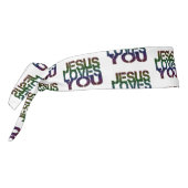 イエス・キリストはあなたまたは暗闇を愛します タイヘッドバンド (回転270)