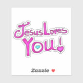 イエス・キリストはあなたを愛する シール (シート)