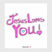 イエス・キリストはあなたを愛する シール (シート)