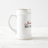 イエス・キリストはお気に入りのな愛します ビールジョッキ (左)