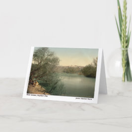 イエス・キリストはここに歩きました: ヨルダン川 カード