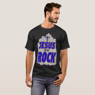 イエス・キリストはキリスト教の人のための私の石のワイシャツです Tシャツ