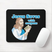 イエス・キリストはクーポンと救います マウスパッド (マウス)