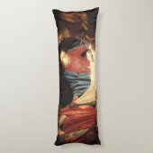 イエス·キリストはク生まれリスマスに臨む ボディピロー (裏面 (縦))