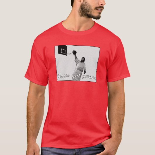 イエス・キリストはゲームを得ました Tシャツ (正面)