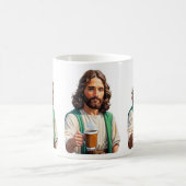 イエス・キリストはコーヒーが大好き コーヒーマグカップ (中央)