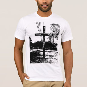 イエス・キリストはマットLandonによってSatanを使いますTシャツを救います Tシャツ