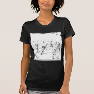 イエス・キリストはラインを消します Tシャツ