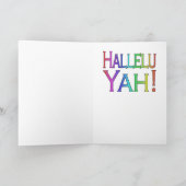 イエス・キリストは上がります! (虹)イースターカード シーズンカード (内部)