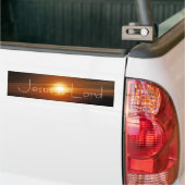 イエス・キリストは主です バンパーステッカー (トラック上)