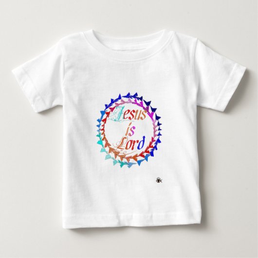 イエス・キリストは主です ベビーTシャツ (正面)
