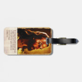 イエス・キリストは主ですLuggage Tag ラゲッジタグ (裏面横)