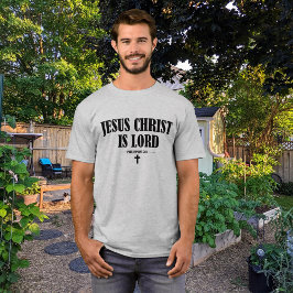 イエス・キリストは主クリスチャンである Tシャツ