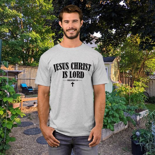 イエス・キリストは主クリスチャンである Tシャツ