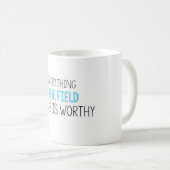 イエス・キリストは価値があります コーヒーマグカップ (正面右)