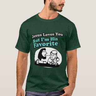イエス・キリストは冗談愛します Tシャツ