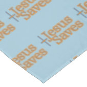 イエス・キリストは十字を救います テーブルクロス (アングル)