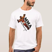 イエス・キリストは叩きませんでした Tシャツ (正面)