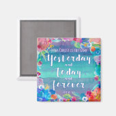 イエス・キリストは同じ磁石である マグネット (正面/裏面)