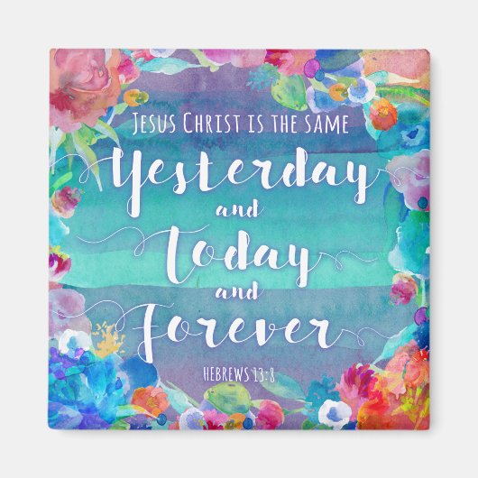 イエス・キリストは同じ磁石である マグネット (正面)