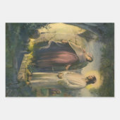 イエス・キリストは墓の近くに立ち上がりMLグレア ラッピングペーパーシート (正面3)