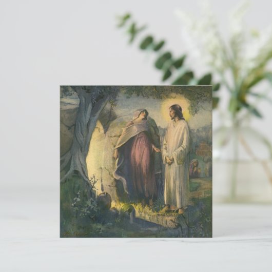 イエス・キリストは墓の近くに立ち上がりMLグレア 招待状 (スタンド正面)