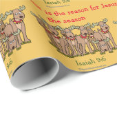 イエス・キリストは季節の理由です ラッピングペーパー (ロールコーナー)