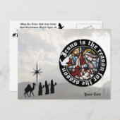 イエス・キリストは季節の郵便はがきの理由です シーズンポストカード (正面/裏面)