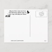 イエス・キリストは季節の郵便はがきの理由です シーズンポストカード (裏面)