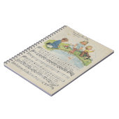 イエス・キリストは幼い子供のノートを愛します ノートブック (左側)