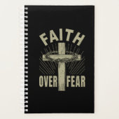 イエス・キリストは恐怖で信仰を越える プランナー手帳 (正面)