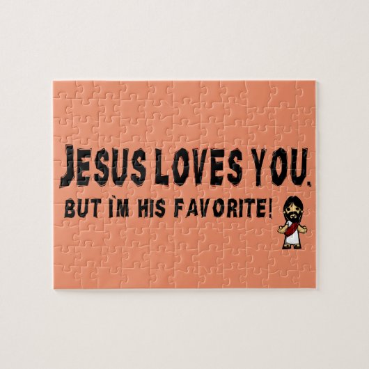 イエス・キリストは愛します ジグソーパズル (横)